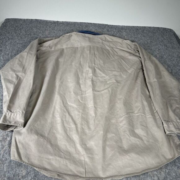 Vintage Y2K Embroidered Mickey Mouse Long Sleeve Button Up Shirt Size Men’s‎ XLT - Picture 12 of 12